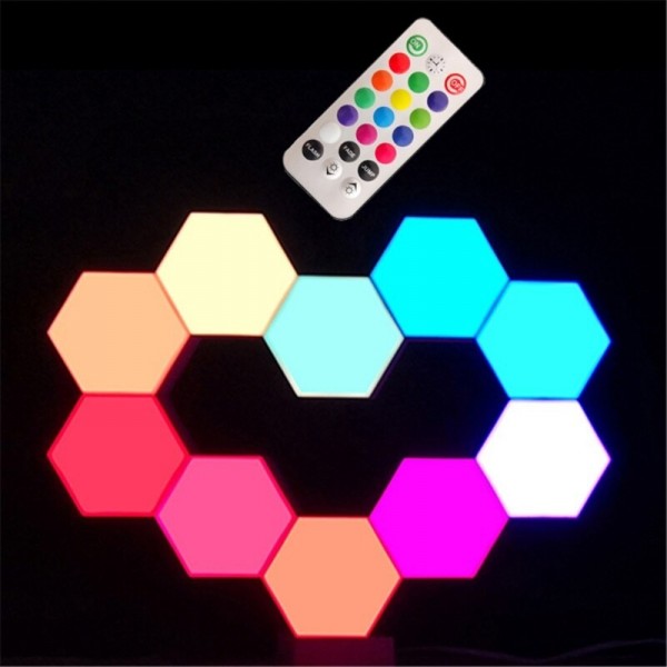 Painel LED Hexagonal (6un)